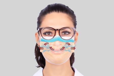 1 Box Chirurgische Gesichtsmaske mit Anti-Beschlag Behandlung