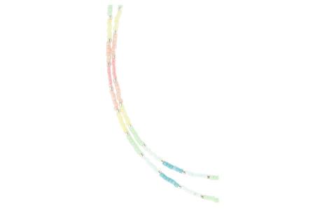 Brillenkette Rainbow - Handgemacht in Winti